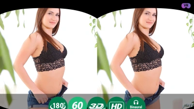 Steamy Solo of the Hot Busty Babe in Tight Shorts thumb main