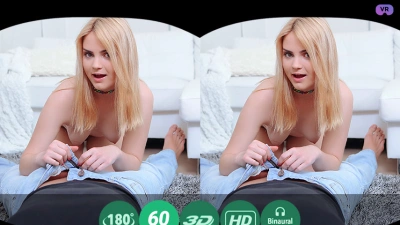 Blonde sweetie gets cummed thumb main